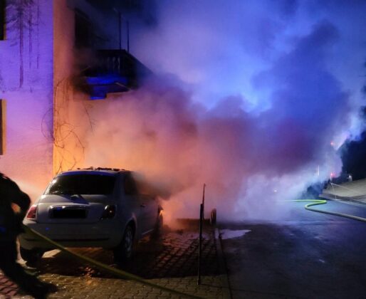 Fahrzeugbrand in Ober-Abtsteinach: Kriminalpolizei sucht Zeugen