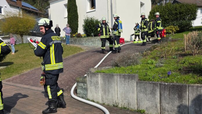 Großeinsatz für die Feuerwehr Ense
