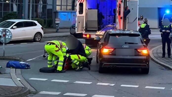 Kollision an der Steinschen Gasse: Verletzter nach Unfall in Duisburg