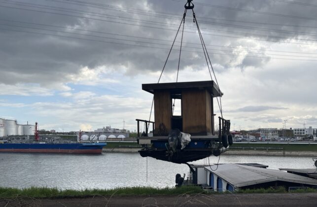 Bootsunfall im Mainzer Industriehafen