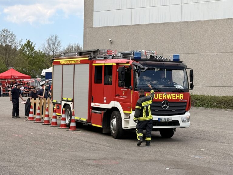 Feuerwehr-Geschicklichkeitsprüfung in Aichtal: Maschinisten am Limit