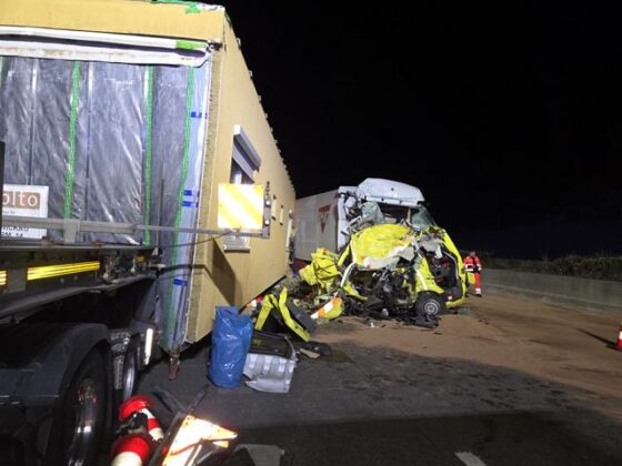 Lkw-Unglück auf der A9 bei Dittersdorf: Tödliche Kollision am Morgen