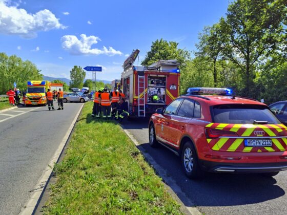 Unfall in Viernheim: Drei Verletzte nach Stoppschild-Fehler