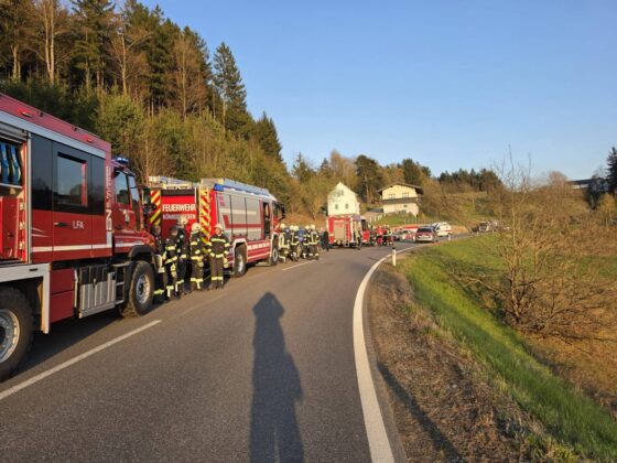 Unfall auf der L573 bei Mönchdorf: Schwerverletzter nach Zusammenstoß mit Mauer