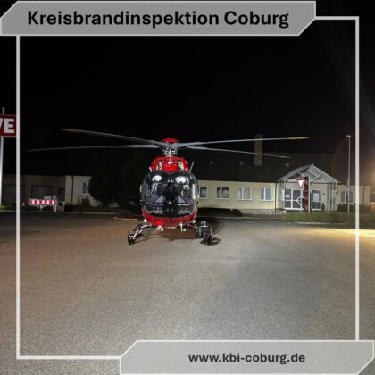 Hausbrand in Sonnefeld: 72-jähriger Bewohner in Lebensgefahr