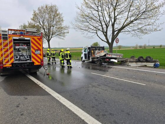 Unfall auf der B56 bei Aldenhoven: 39-Jähriger schwer verletzt