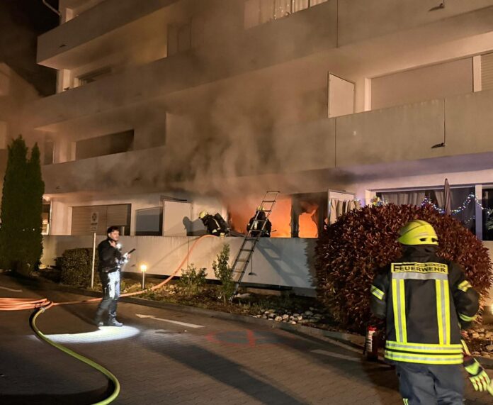 Wohnungsbrand in Bad Vilbel: Verdacht auf versuchten Totschlag