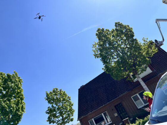 Gebäudebrand im Stadtflur in Nordhorn: Haus vorerst unbewohnbar