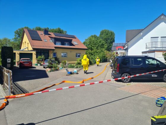 Einsatz der Feuerwehr Brühl: Chlorgas-Alarm in der Hofstraße