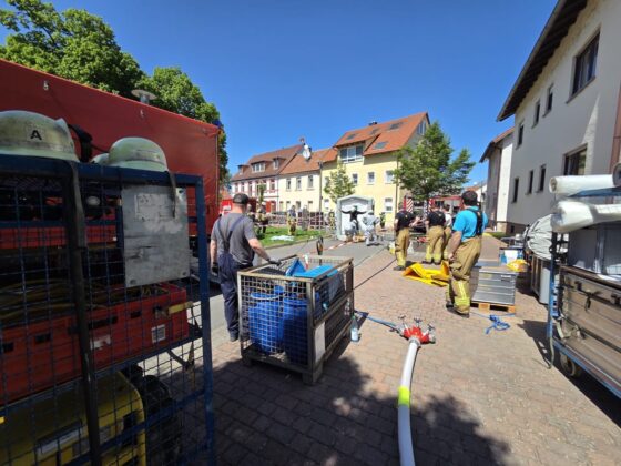 Einsatz der Feuerwehr Brühl: Chlorgas-Alarm in der Hofstraße