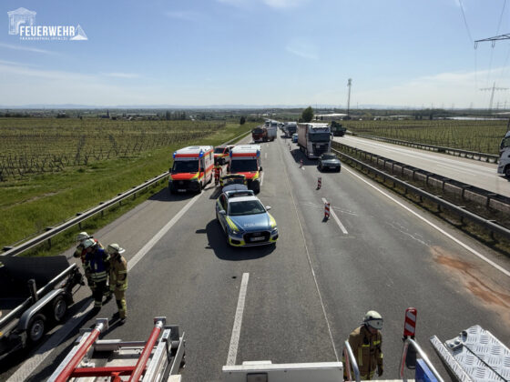Feuerwehr Frankenthal im Einsatz: Turbulente 24 Stunden