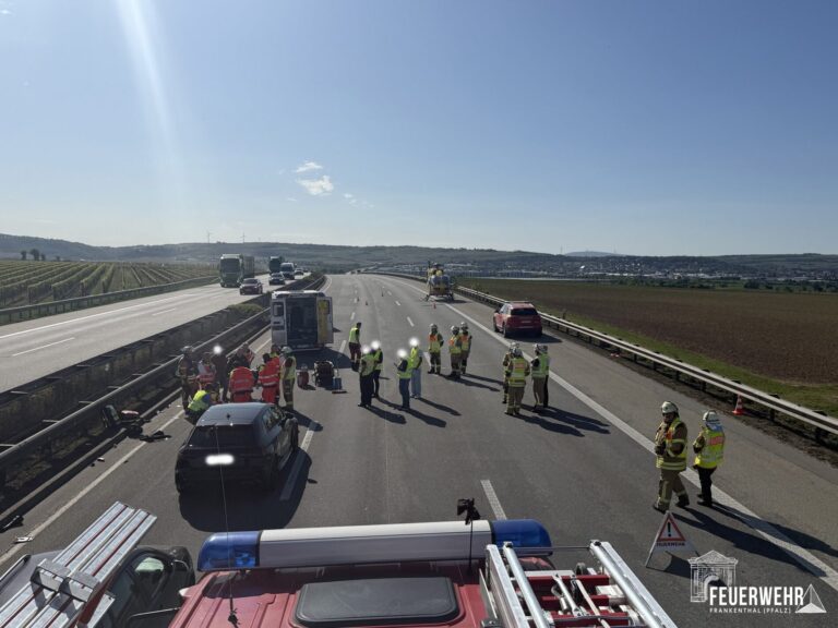 Feuerwehr Frankenthal im Einsatz: Turbulente 24 Stunden