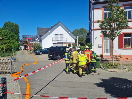 Einsatz der Feuerwehr Brühl: Chlorgas-Alarm in der Hofstraße