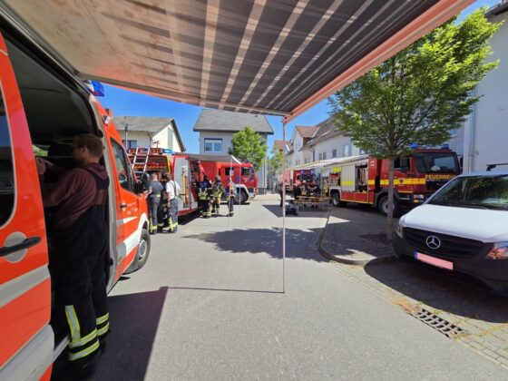 Einsatz der Feuerwehr Brühl: Chlorgas-Alarm in der Hofstraße