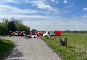 Großtierrettung in Dammbach: Pferd aus Grube befreit