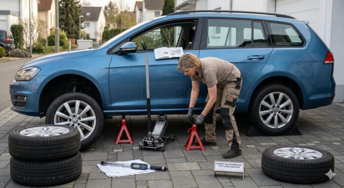 Sicherheit beim selbstständigen Reifenwechseln: 5 Profi-Tipps
