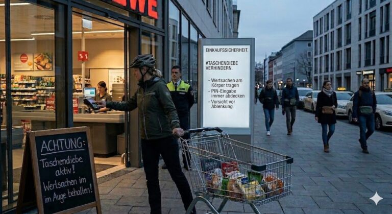 Sicherheit beim Einkaufen im Supermarkt: 7 Tipps gegen Diebstahl