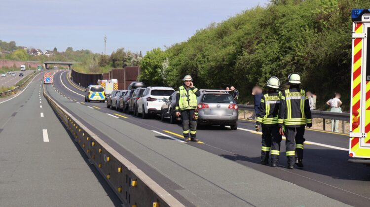Unfall auf der A3 bei Königswinter: Massenkarambolage mit 26 Beteiligten