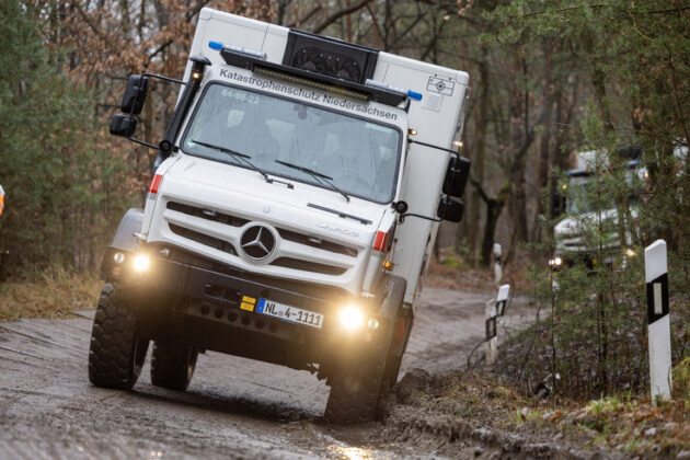 Patiententransportgruppe geländegängig: Niedersachsens neue Retter