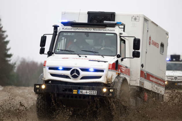 Patiententransportgruppe geländegängig: Niedersachsens neue Retter