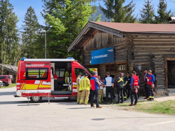 Waldbrand am Saurüsselkopf: Katastrophenfall in Ruhpolding