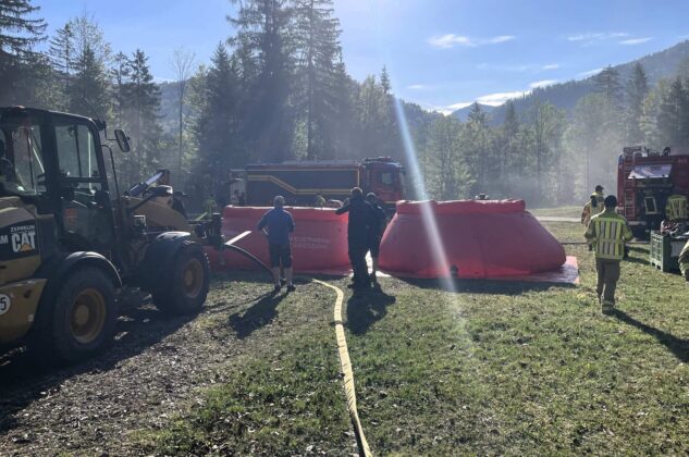 Waldbrand am Saurüsselkopf: Katastrophenfall in Ruhpolding