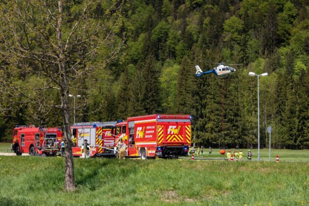 Waldbrand am Saurüsselkopf: Katastrophenfall in Ruhpolding