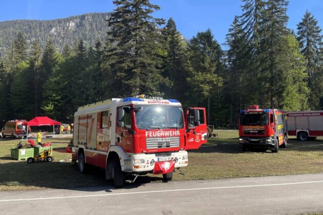 Waldbrand am Saurüsselkopf: Katastrophenfall in Ruhpolding