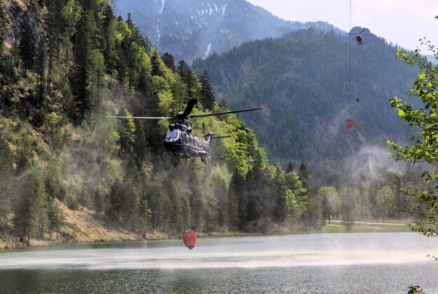 Waldbrand am Saurüsselkopf: Katastrophenfall in Ruhpolding