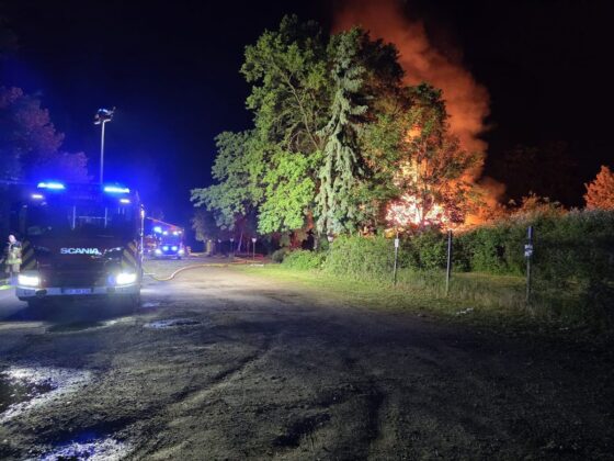 Brand in Speyer: Gaststätte Paradies am See vollständig zerstört