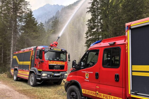 Waldbrand am Saurüsselkopf: Lage in Ruhpolding bleibt kritisch