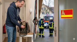 Kraneinsatz in Großraming: Spezialkräfte bergen Fahrzeug aus Bach