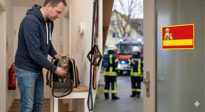 Haustiere im Notfall: So bereiten Sie sich richtig auf Brände vor