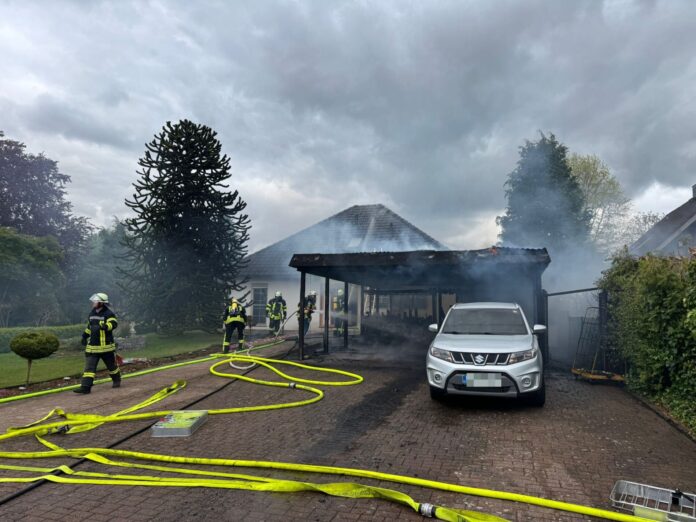 Brand in Burweg: Großaufgebot verhindert Wohnhaus-Katastrophe