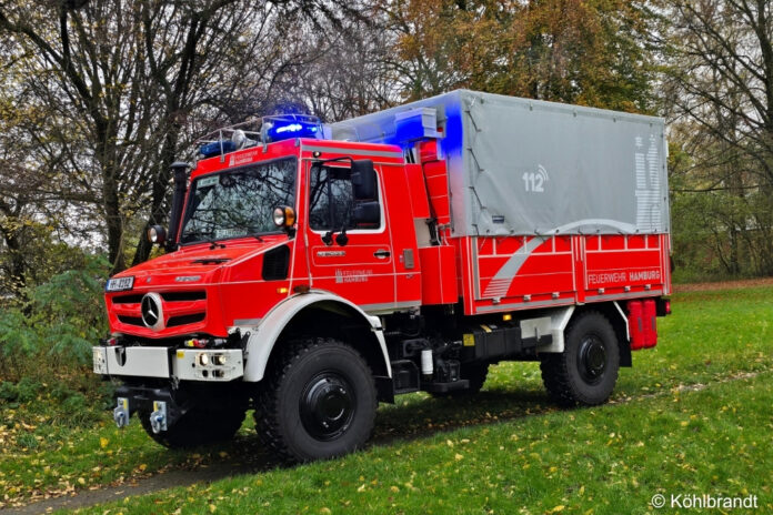 Freiwillige Feuerwehr Hamburg: Neue Unimog GW-R 1 im Dienst