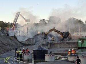 Feuerwehr in Recklinghausen: Brand im Gebäude der Lebenshilfe