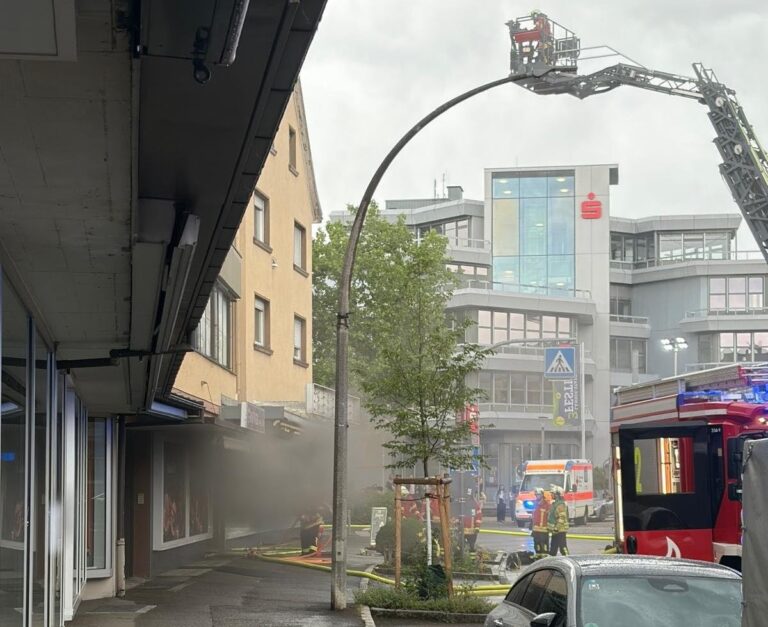 Feuerwehr in Weil am Rhein: Brandeinsatz im Nagelstudio