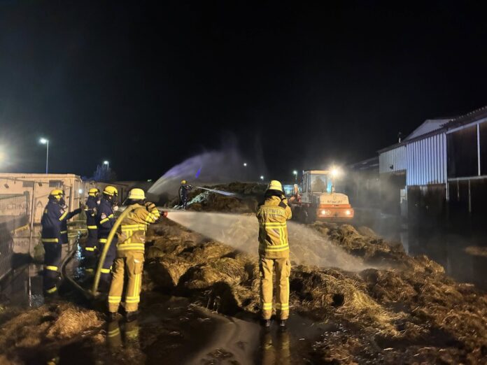 Großbrand im Gewerbegebiet Dudenhofen: 15-stündiger Einsatz