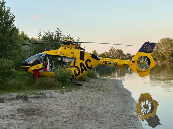 Wasserrettung im Rhein-Pfalz-Kreis: Vermisstensuche am Jägerweiher