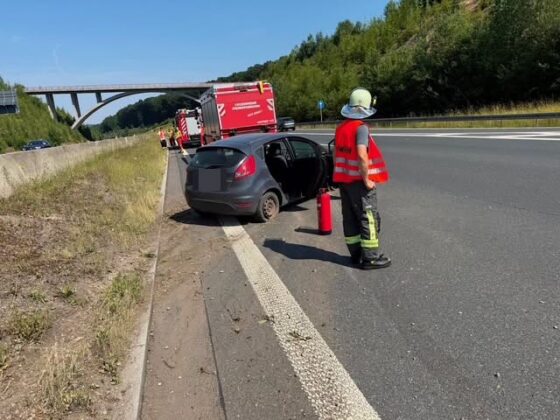 Feuerwehr Weibersbrunn: Zwei Unfälle auf der A3 fordern Einsatzkräfte