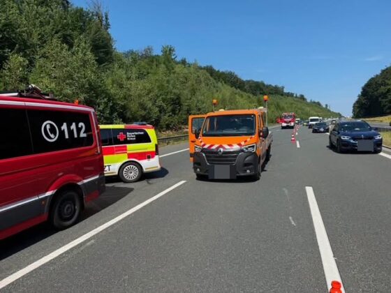 Feuerwehr Weibersbrunn: Zwei Unfälle auf der A3 fordern Einsatzkräfte