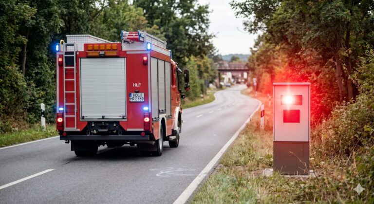 Sonderrechte bei Einsatzfahrten: Freispruch für Feuerwehrmann