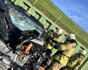 Großbrand in Unterensingen: Feuerwehrhaus komplett zerstört