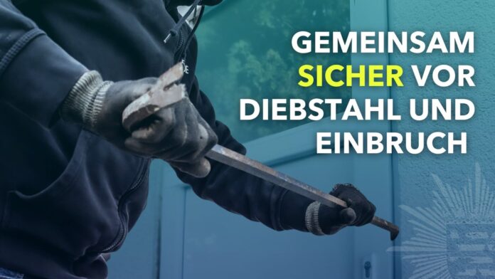 Einbruchschutz in Mittelhessen: Polizei startet landesweite Aktionswoche