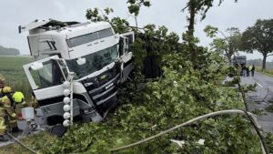 Gebäudebrand in Söhlingen: Einfamilienhaus brennt komplett nieder