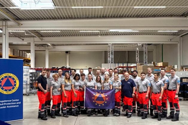 Gro&szlig;es Nothilfeteam bricht nach schweren Erdbeben von Frankfurt aus zum Auslandseinsatz auf