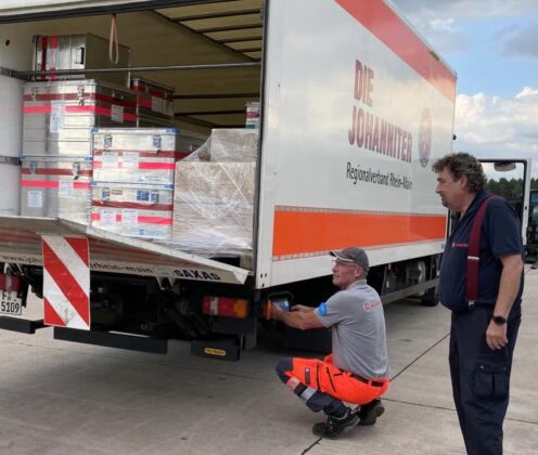 Großes Nothilfeteam der Johanniter bricht zum Auslandseinsatz auf