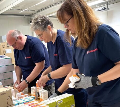 Großes Nothilfeteam der Johanniter bricht zum Auslandseinsatz auf