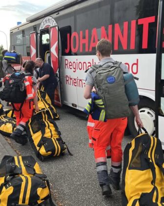 Großes Nothilfeteam der Johanniter bricht zum Auslandseinsatz auf