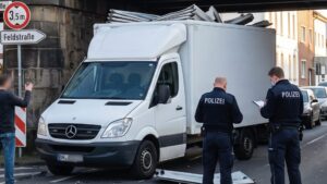 Lkw-Panne auf der A3 enthüllt völlig zerstörten Auflieger